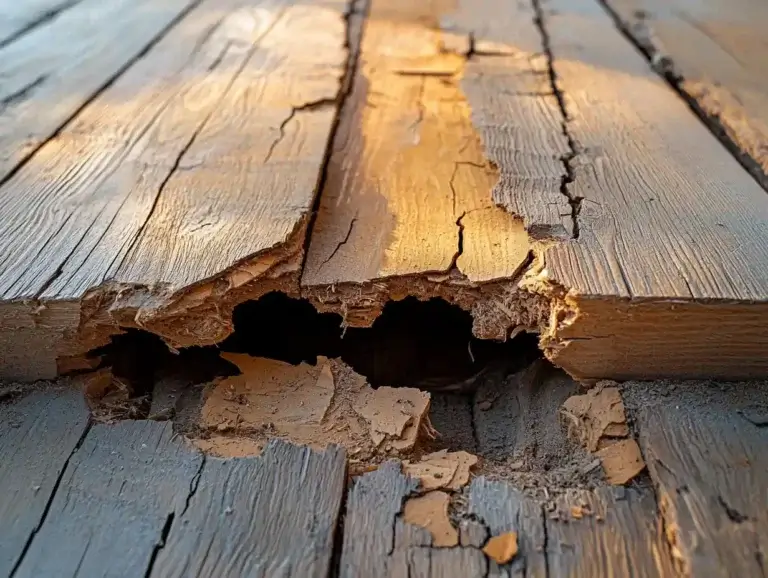 asheville nc brittle wood due to termites