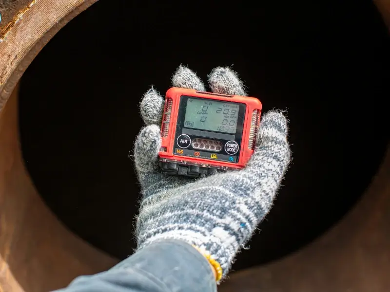 Radon tester for the page titled Radon Testing Hendersonville NC.