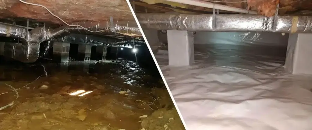 crawlspace inspection in hickory