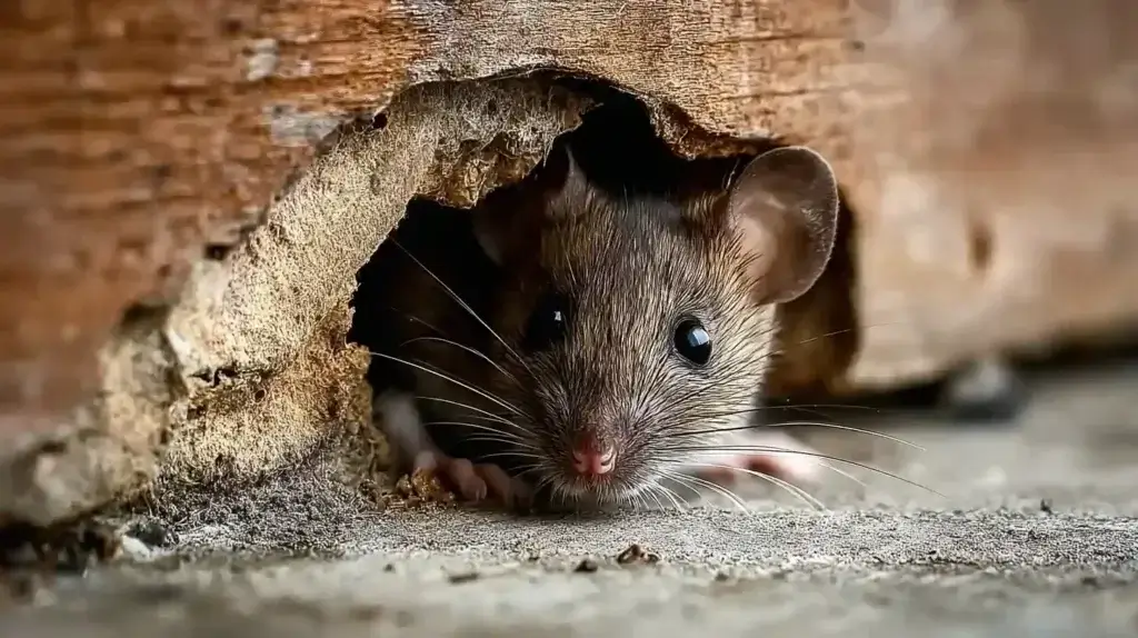Rat, highlighting the need for Hickory commercial pest control.