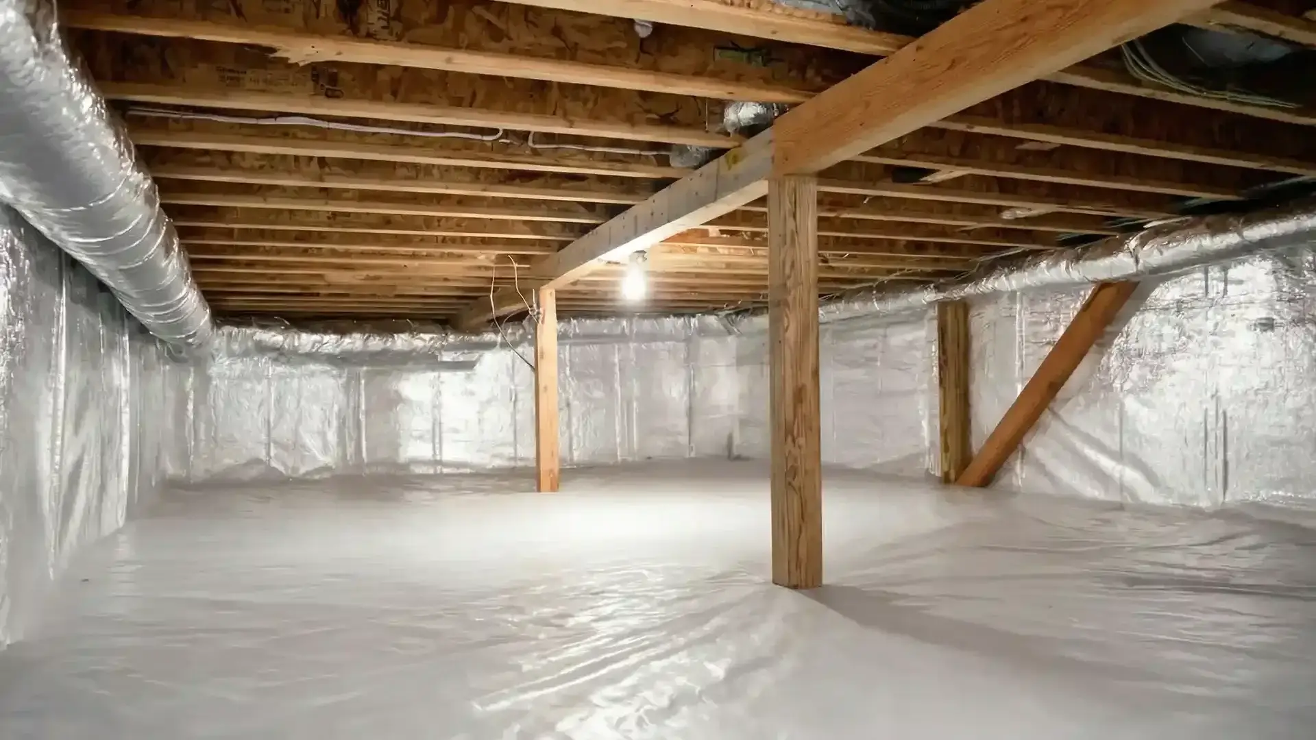 an encapsulated crawl space